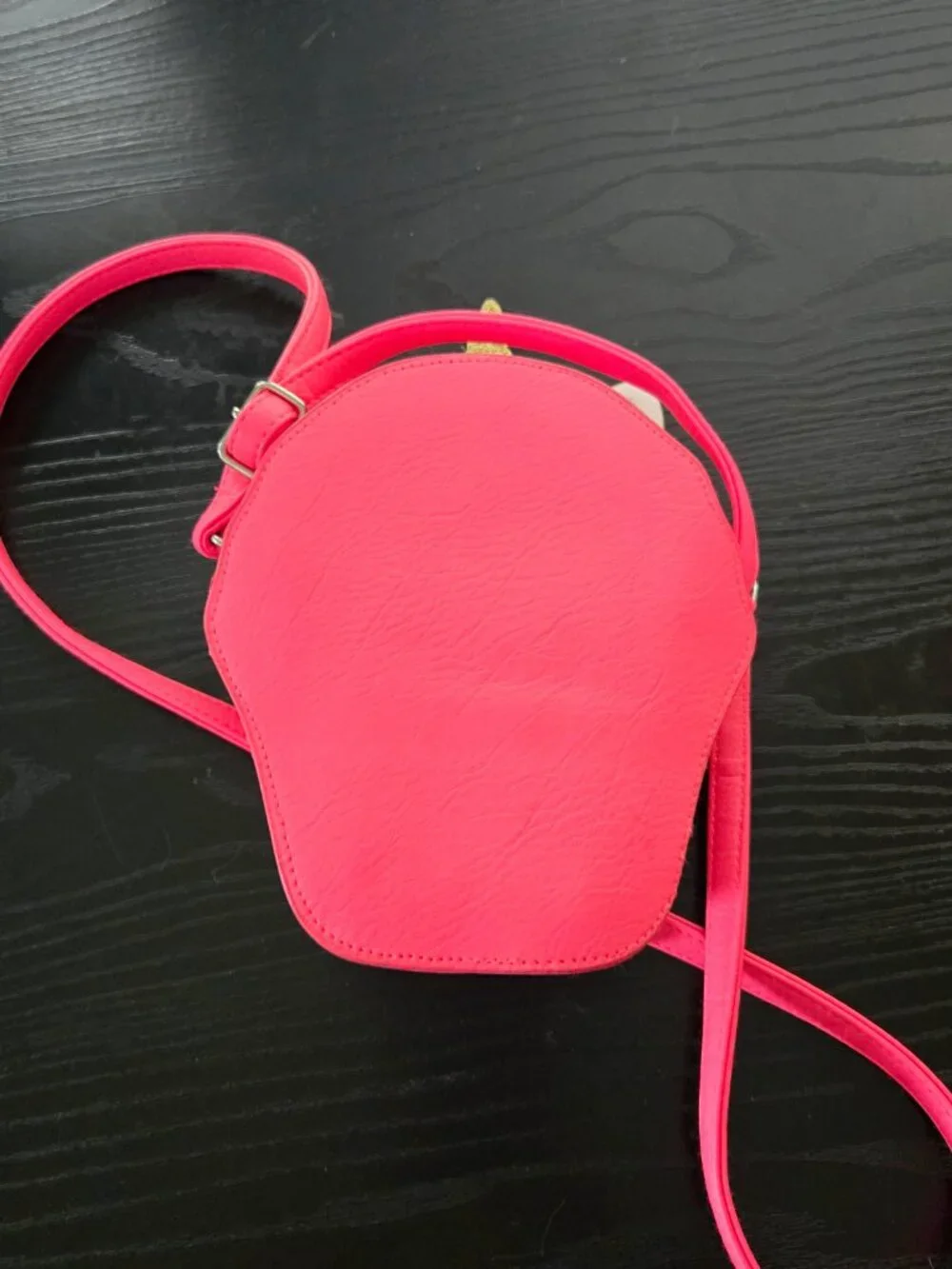 NWOT Neon Pink Cat & Jack unicorn cupcake crossbody bag